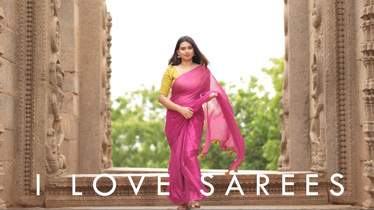 Lightweight Charvi Tissue Cotton Saree | Ethnic Tissue Cotton Saree - I Love Sarees