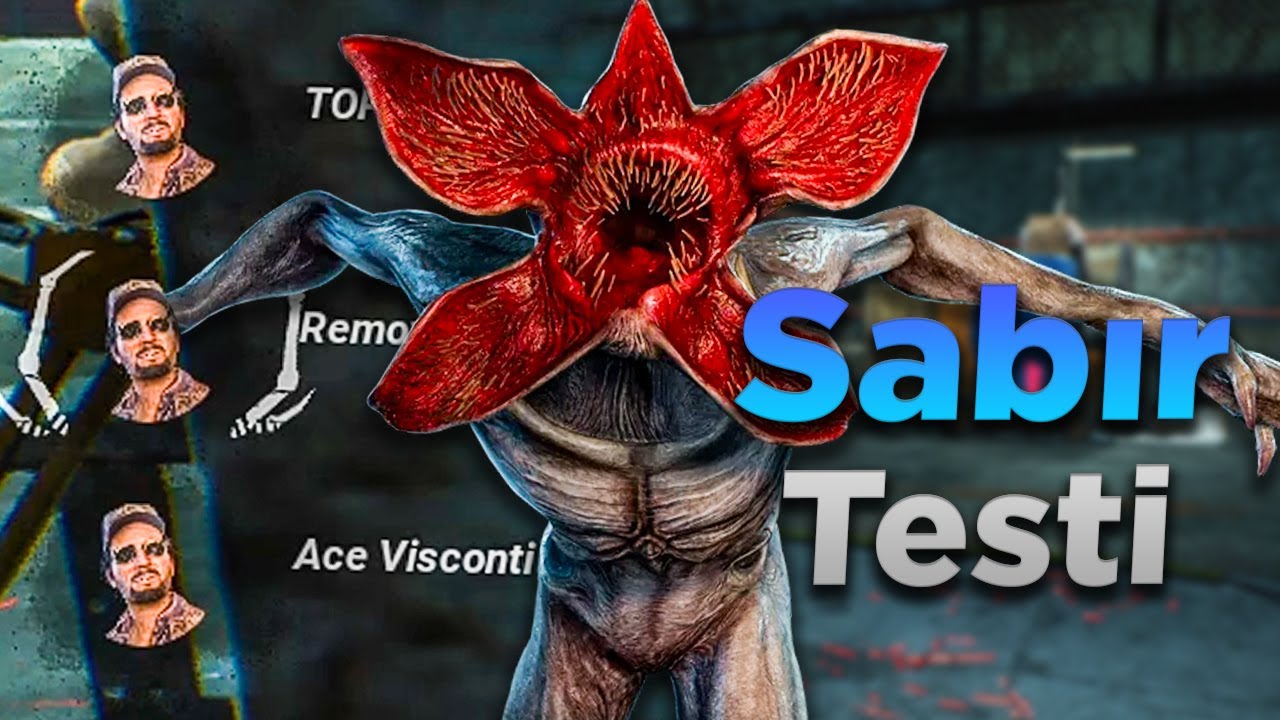 STRANGER THINGS EFSANESİ DEMOGORGON'A YAKIŞIR MAÇLAR - Dead by Daylight TÜRKÇE