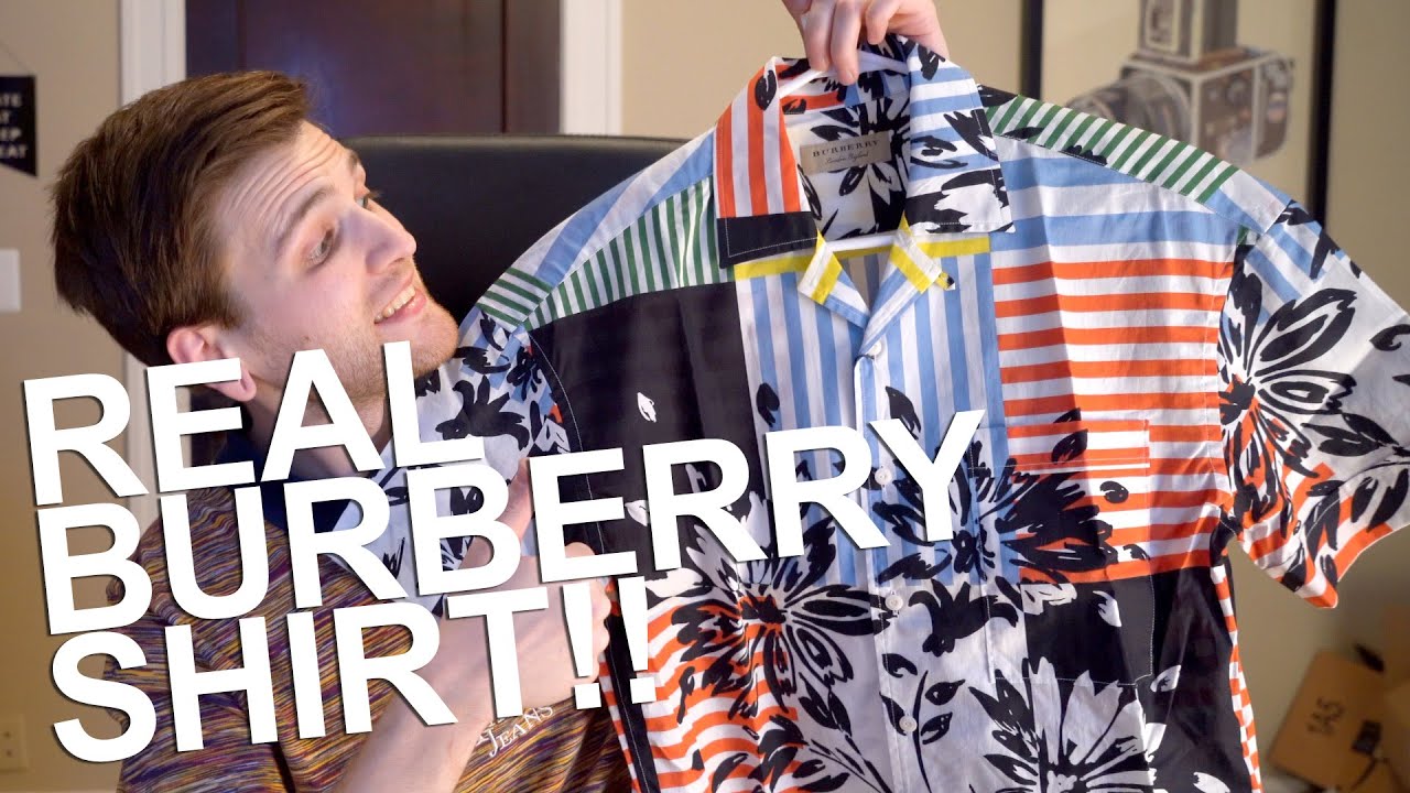 LEGIT BURBERRY shirt - How to tell