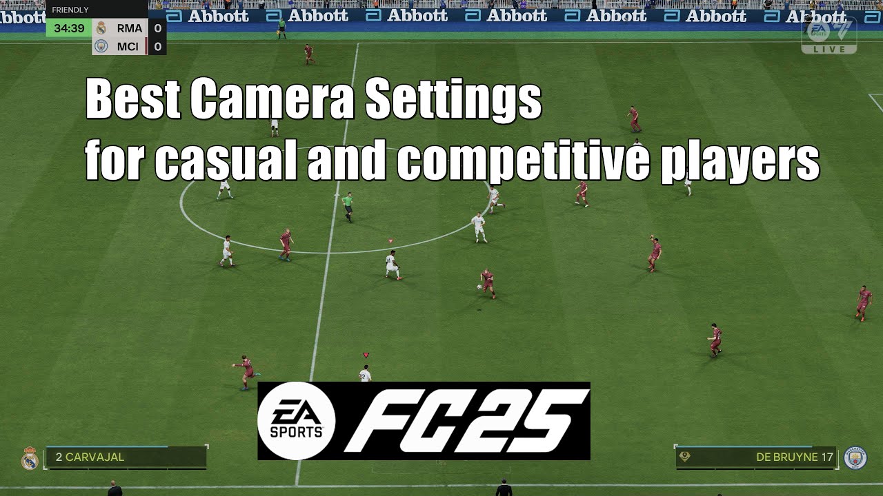 EA Sports FC 25 Best Camera Settings for casual and competitive players