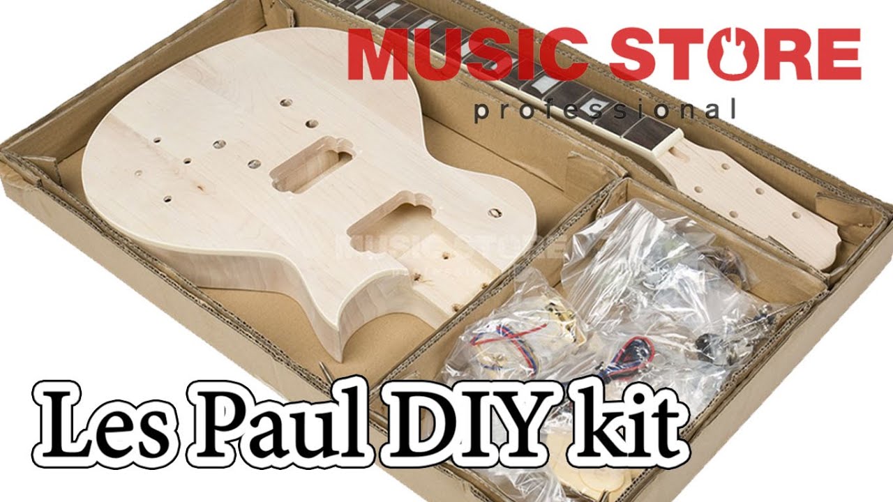 Распаковка: Les Paul DIY kit  за 79 евро с MUSICSTORE.DE