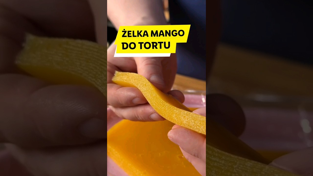 Żelka MANGO 🥭 do tortu 🍰 #kuchnialidla #pawelmalecki #mango