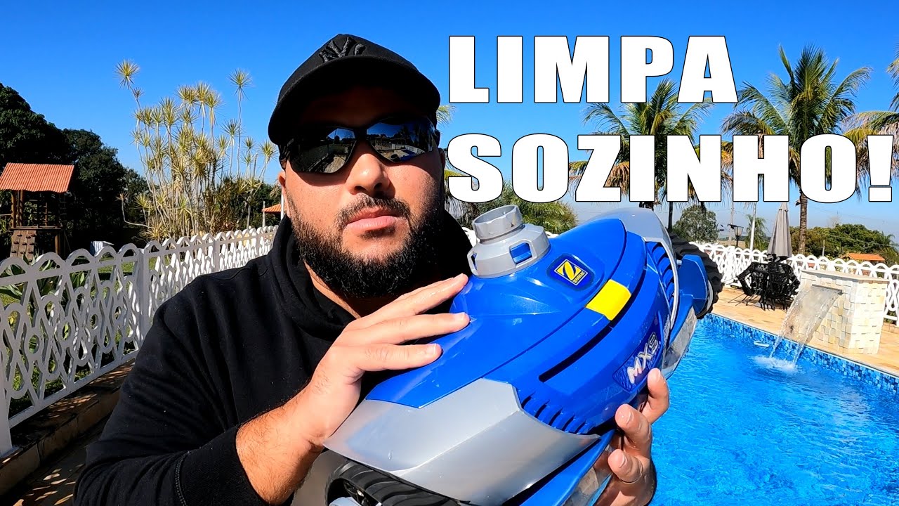 COMO MANTER MINHA PISCINA DA CHÁCARA LIMPA COM O ROBÔ MX9