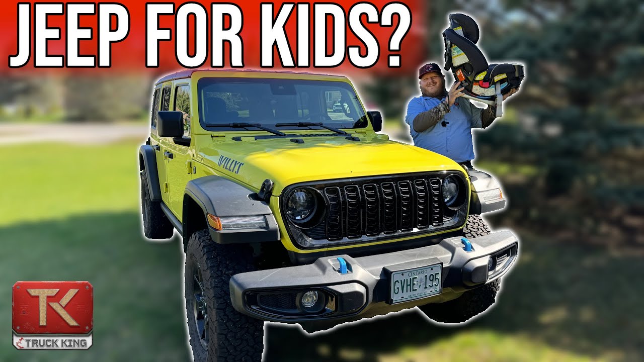 2024 Jeep Wrangler Car Seat Test - Is the Wrangler a Good Family Hauler?