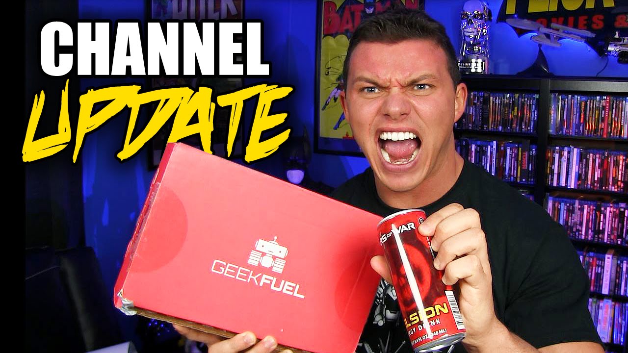 CHANNEL UPDATE - Geek Fuel Unboxing and More!