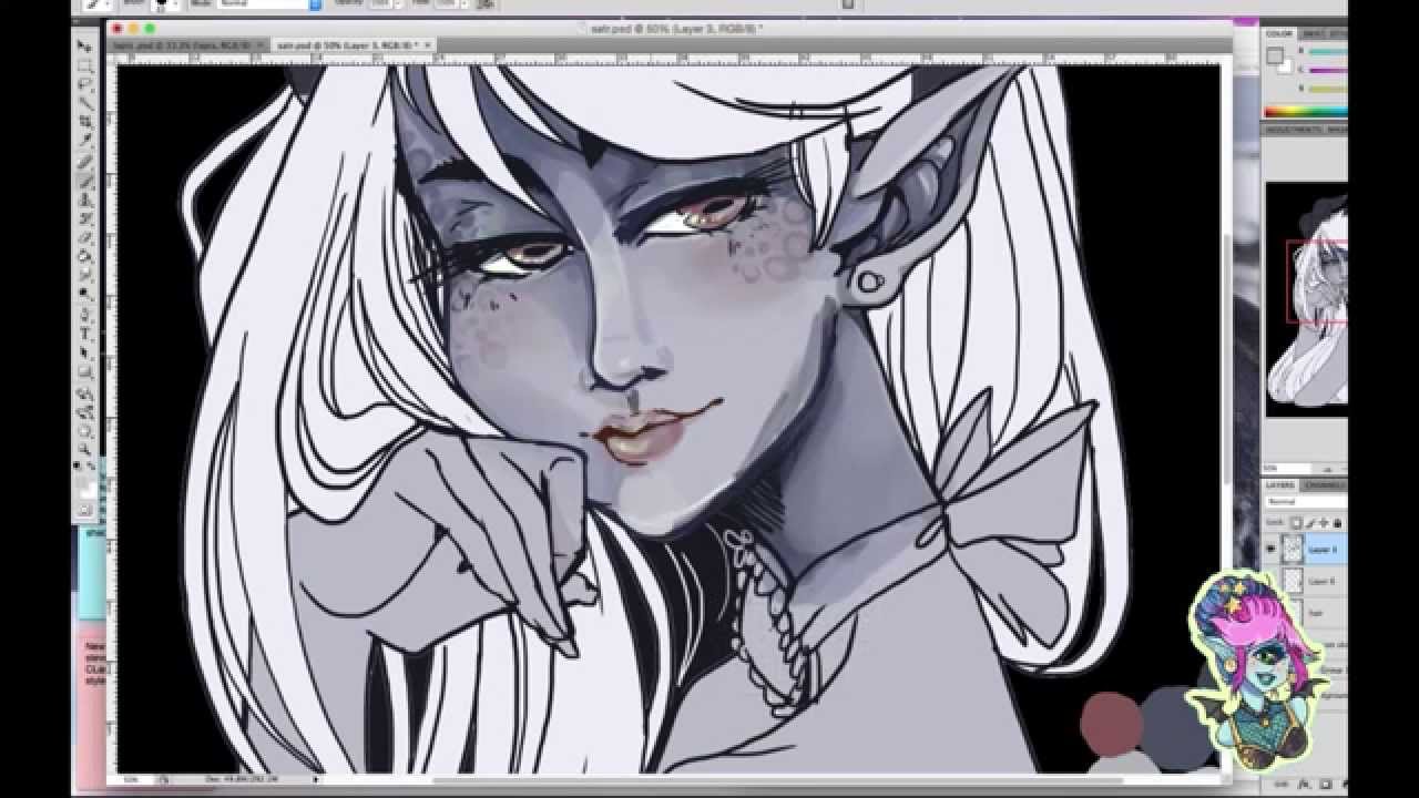 Photoshop Tutorial- Skin