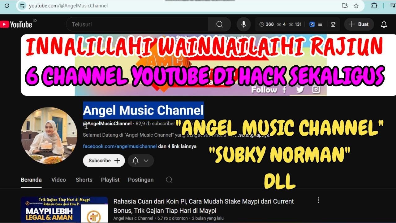 Youtube Angel Music Channel Di Hack, Segera Amankan Akun Google Anda!