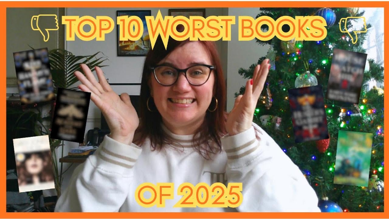 Мои самые неудачные книги 2025 года (в произвольном порядке)! (ПРОСТИТЕ!!!!😅)
