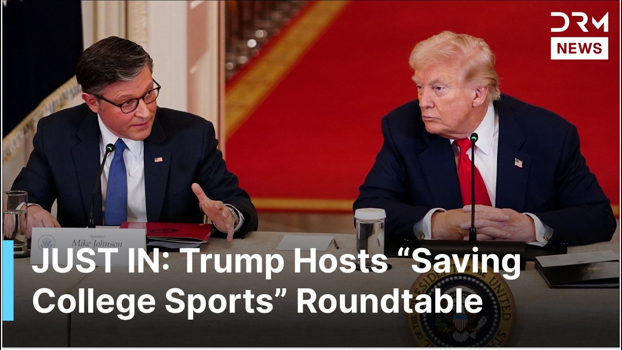 JUST IN: Trump Hosts “Saving College Sports” Roundtable, Warns System Could Collapse | AC1G