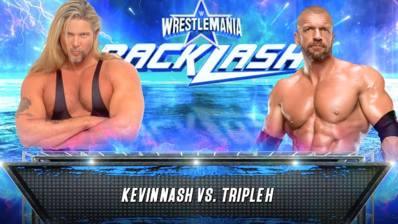 WWE 2K23 Kevin Nash vs Triple H Next Gen P55 Gameplay 1080P 60FPS