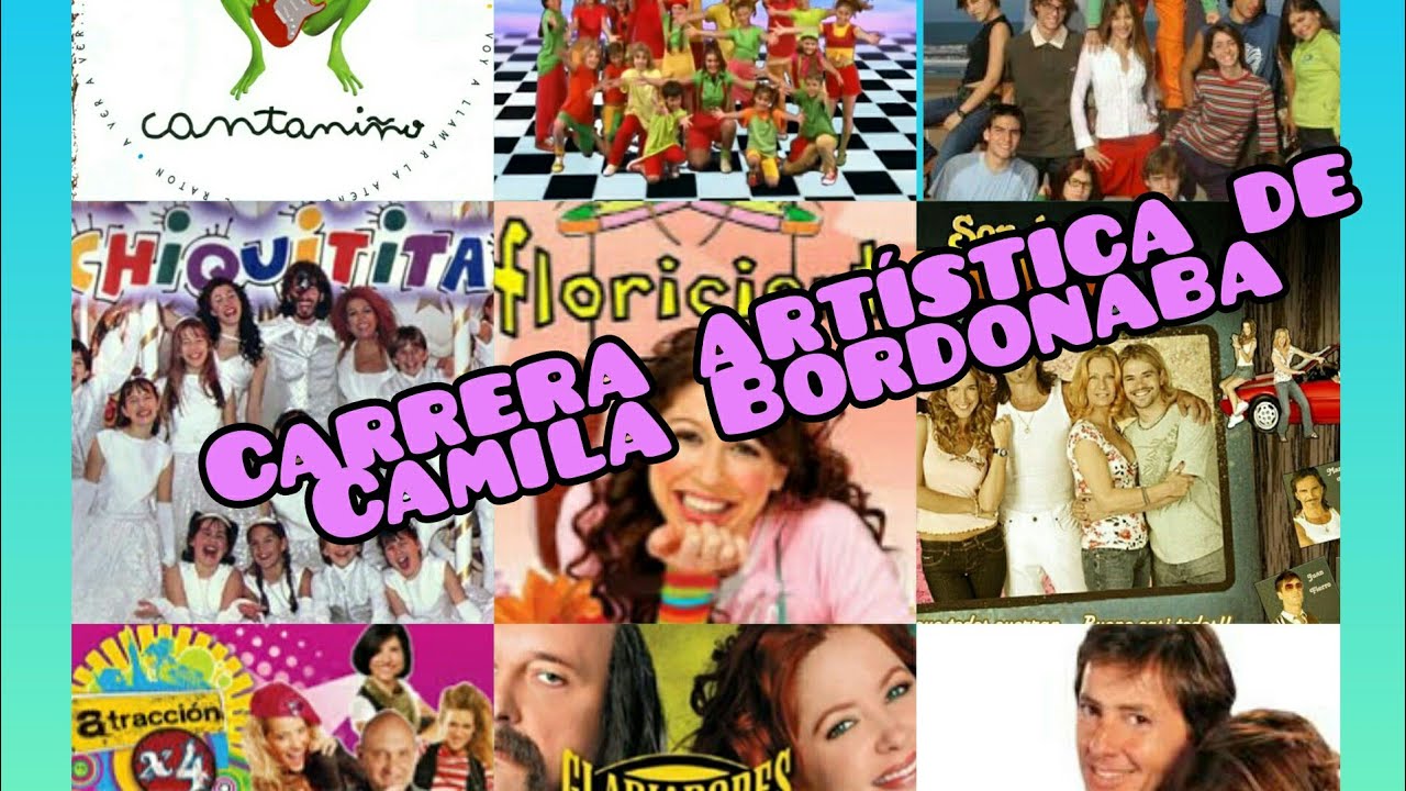 Carrera artística de Camila Bordonaba