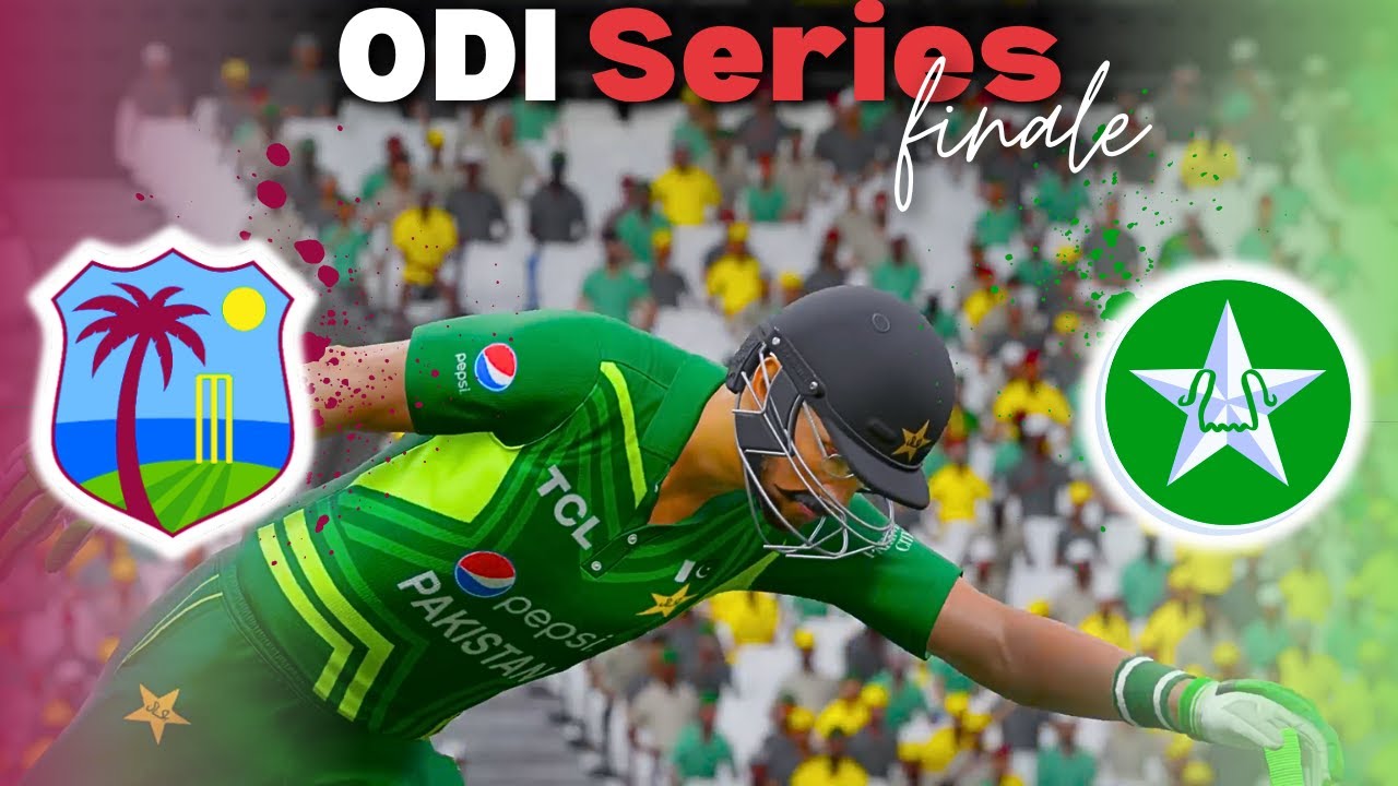 Captain Innings Londay Ki  🏆 Pakistan vs West Indies ODI Series 🏏 Cricket 24 career mode