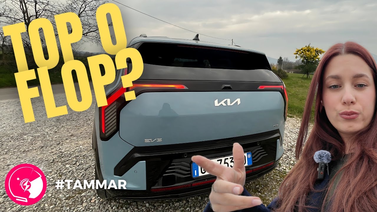 Kia EV3 GT line plus - quest' auto elettrica è un TOP o FLOP ?