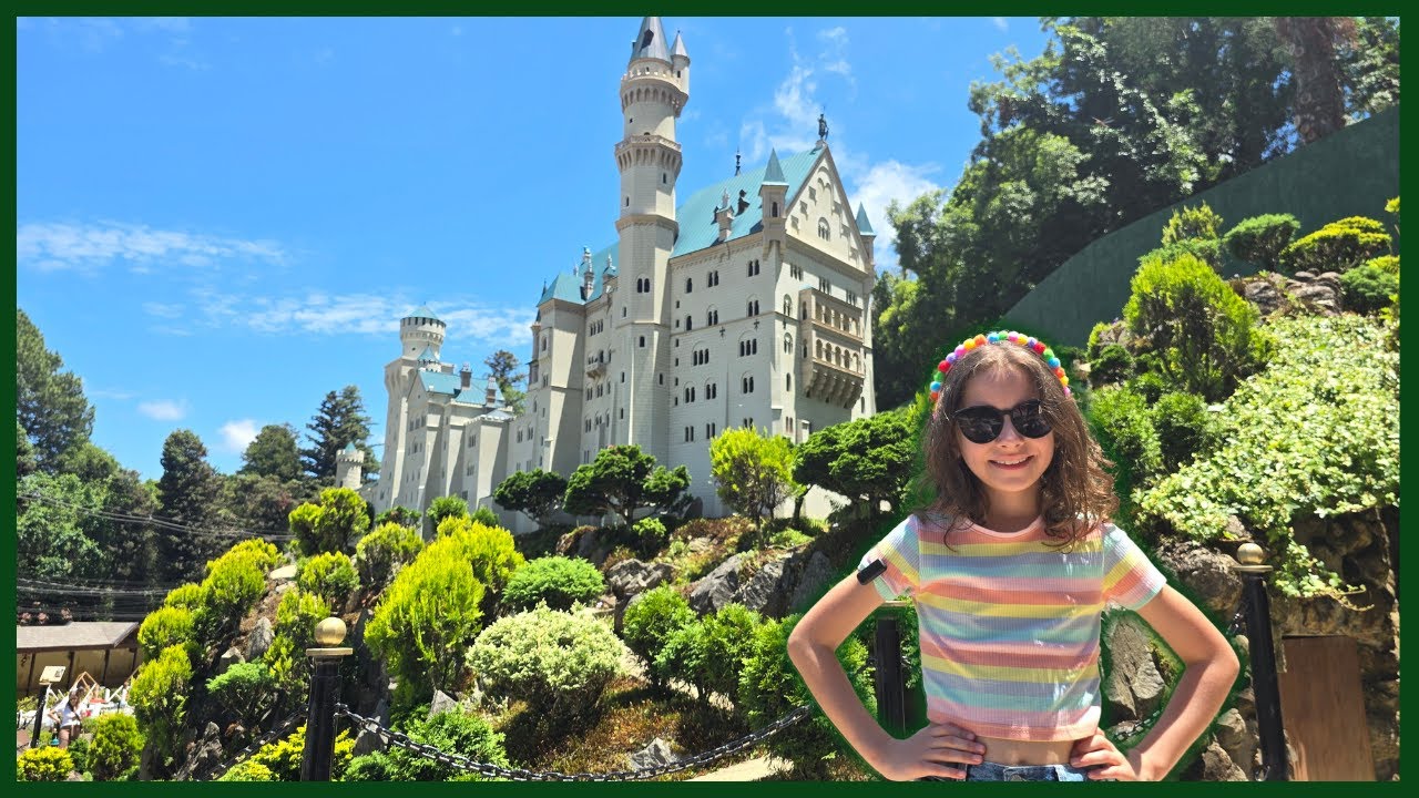 BABI NO MINI MUNDO DE GRAMADO - Muitas lindas construções em miniatura!