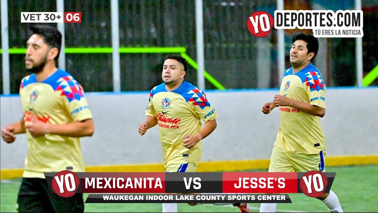 La Mexicanita 🆚 Jesses's Auto Vet 30+ #6 Waukegan Indoor Lake County Sports #yodeportes