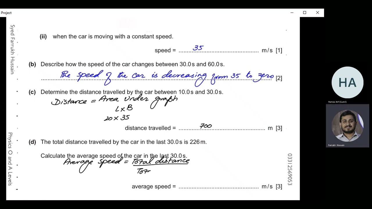 Physics 0625 IGCSE | June 2021 32 | Easy Physics with Farrukh Hussain