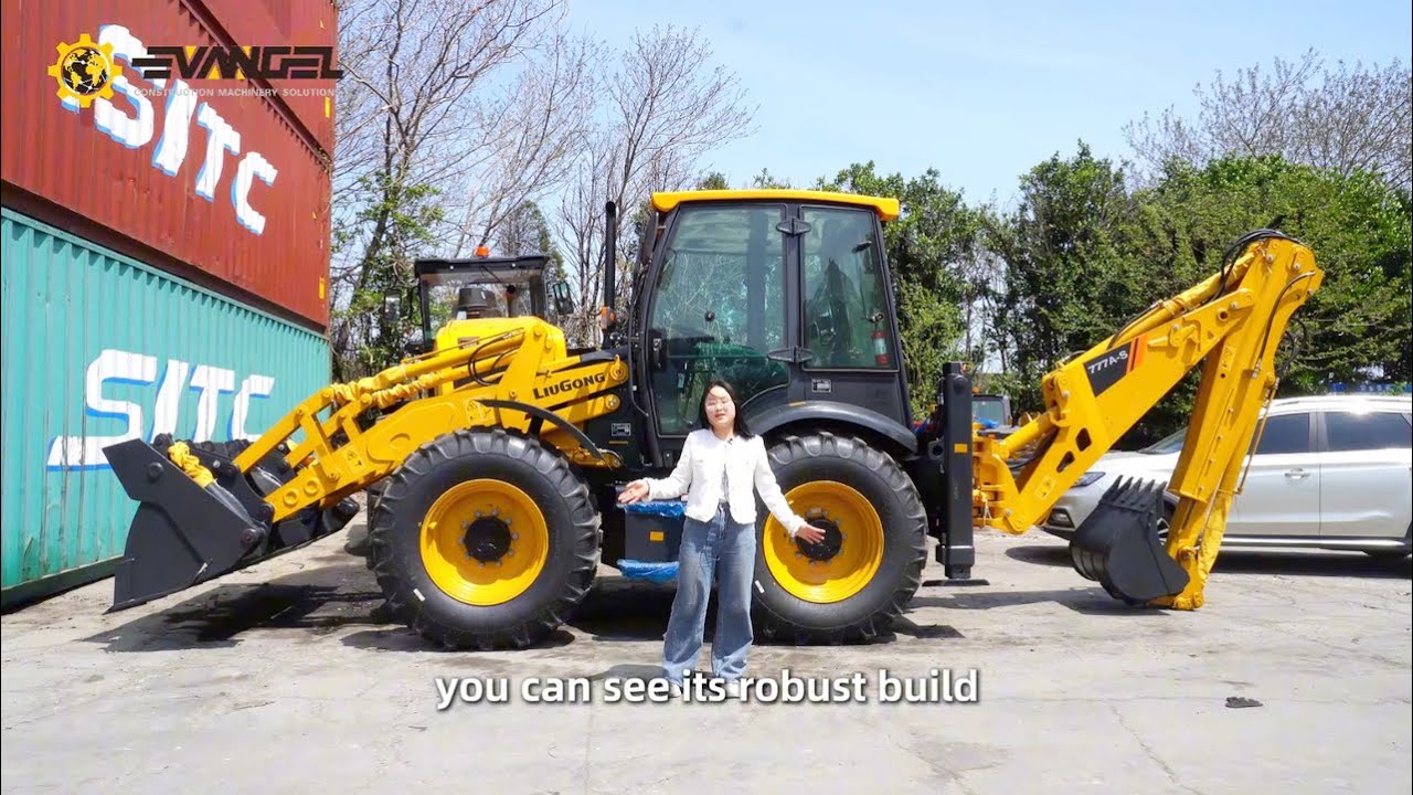 Compact loader - LIUGONG CLG777A-S Backhoe Loader