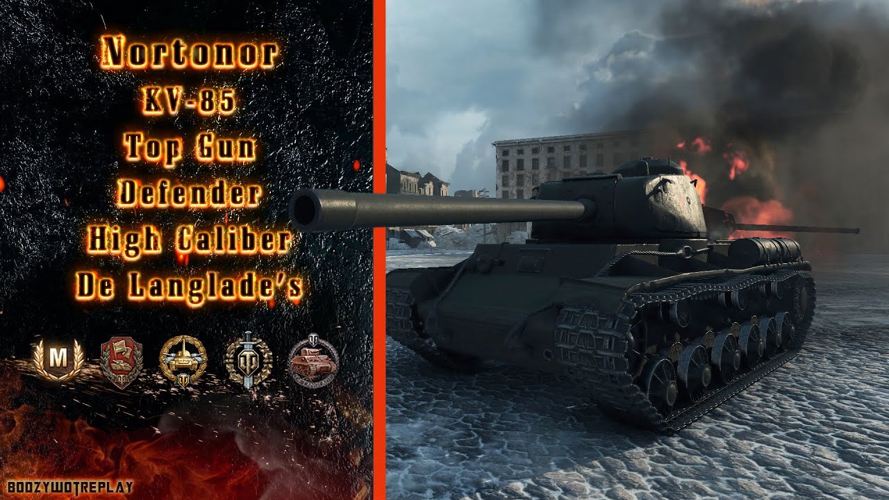 Nortonor KV-85 Top Gun Defender High Caliber de Langlades