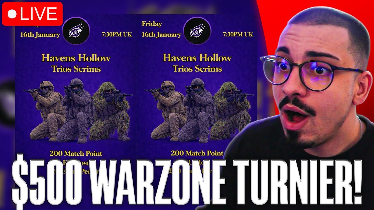 🔴 LIVE | 18:00 & 21:00 Uhr Custom Turnier - 09. Februar beginnt die erste LAN Qualifier | @Dekii
