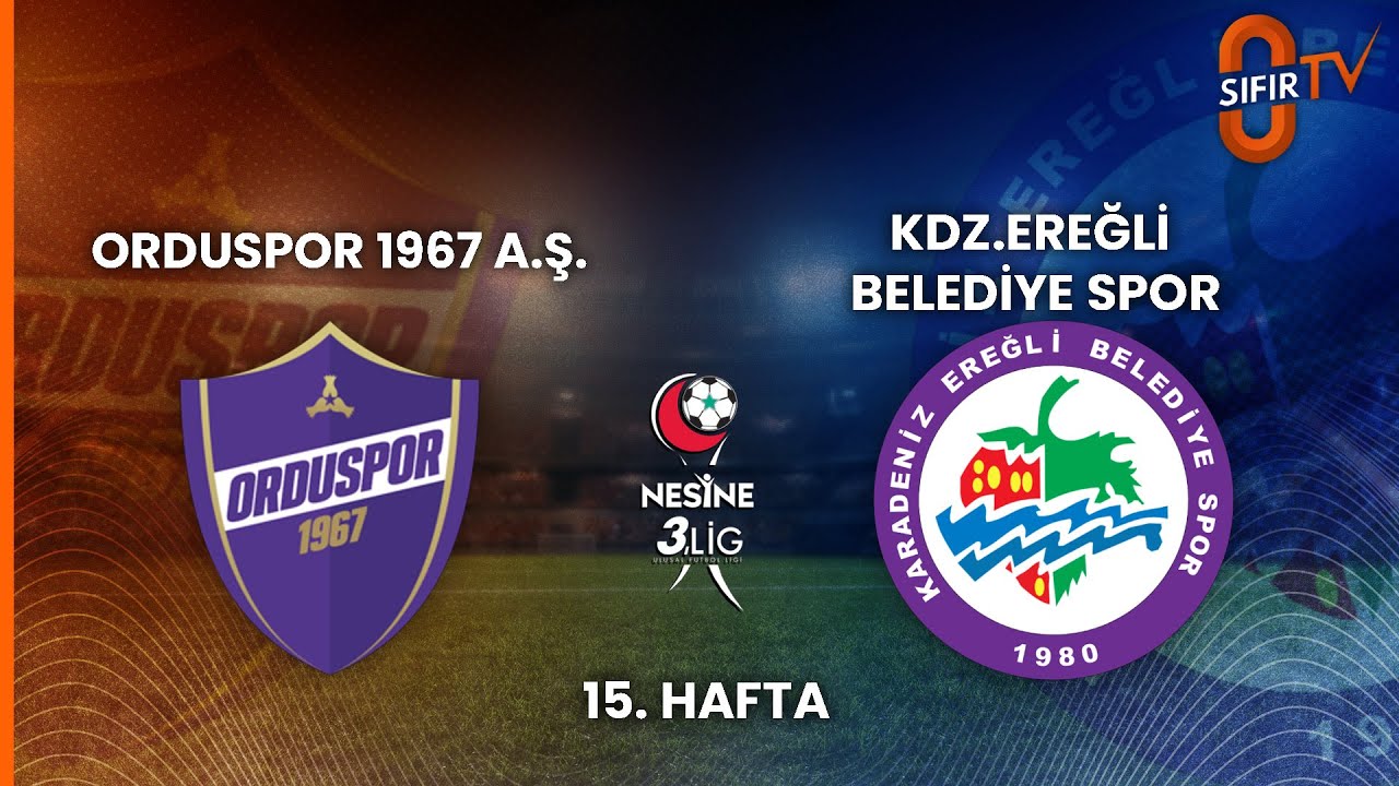 ORDUSPOR 1967 A.Ş. - KDZ.EREĞLİ BELEDİYE SPOR