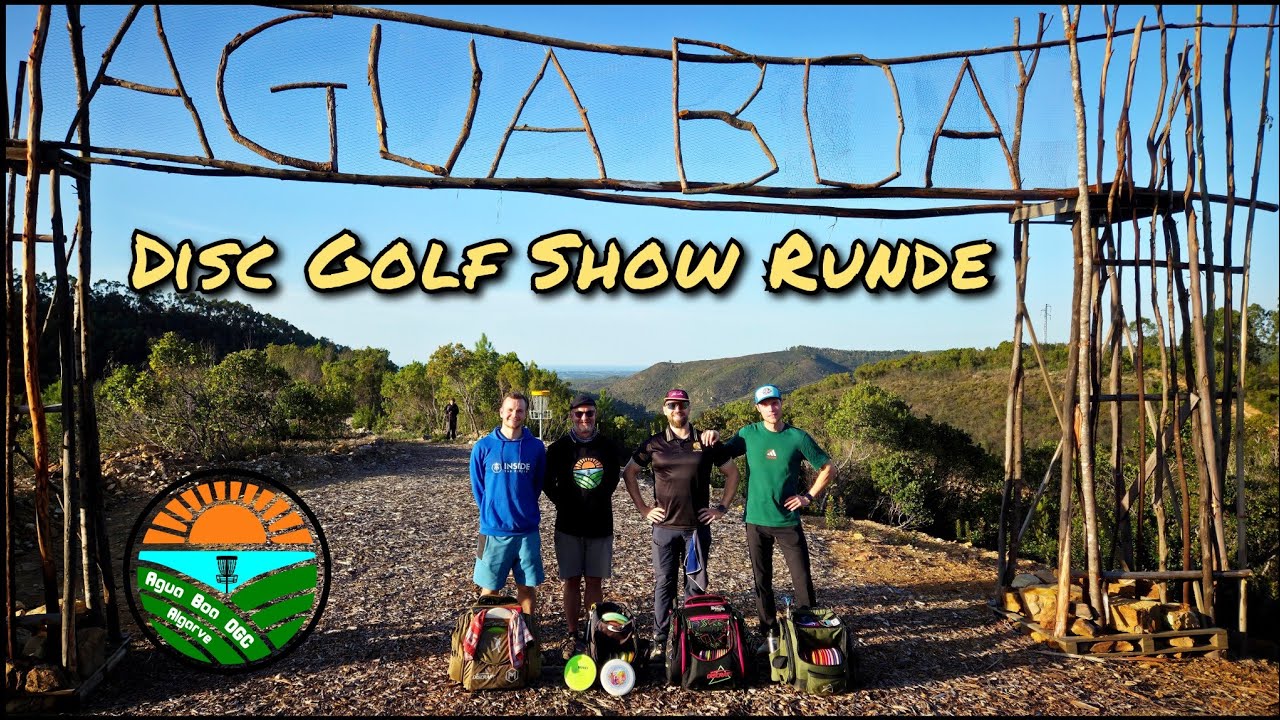 Eine Show Runde in Agua Boa DGC Algarve  - Deutsche Version  #discgolf #portugal #growthesport