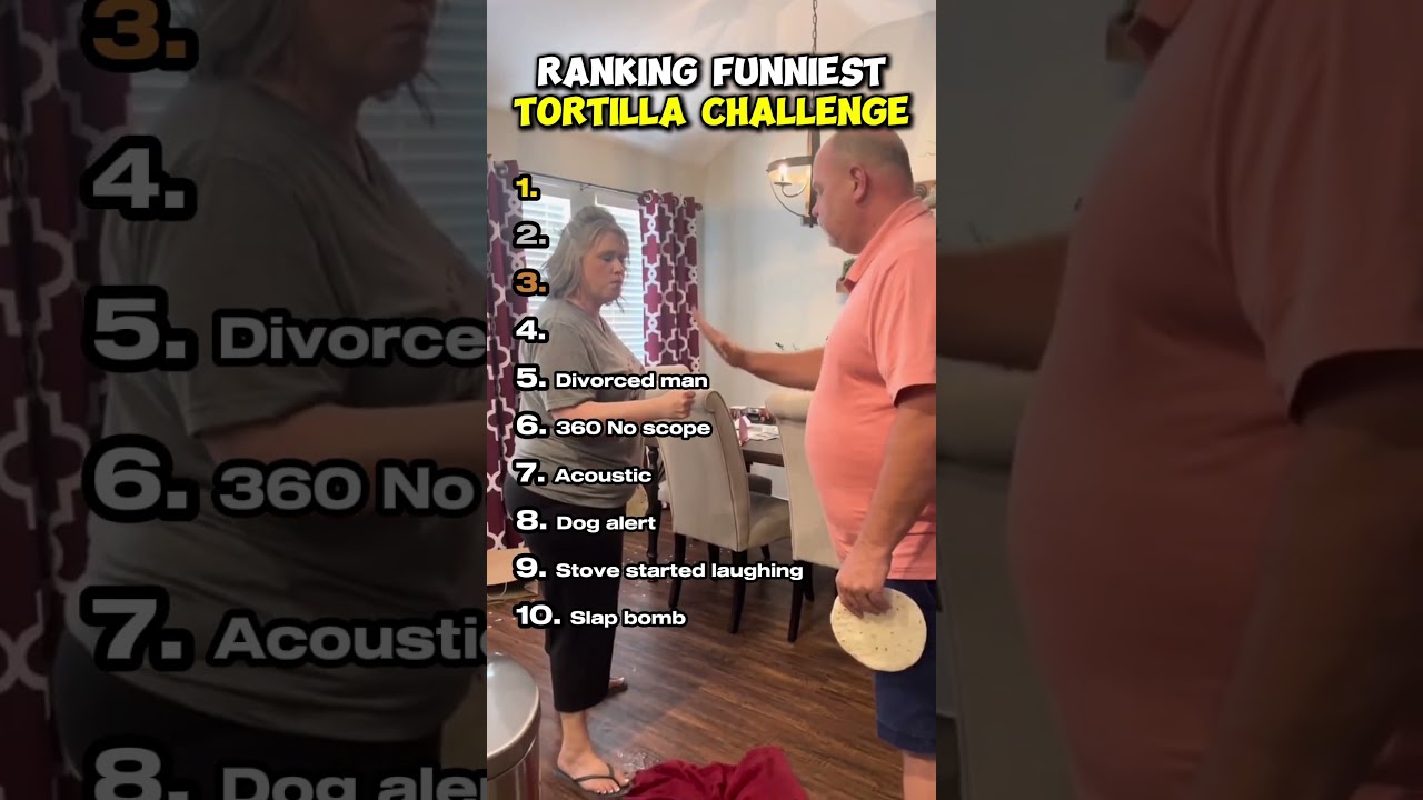 Ranking the FUNNIEST Tortilla Challenge 😂