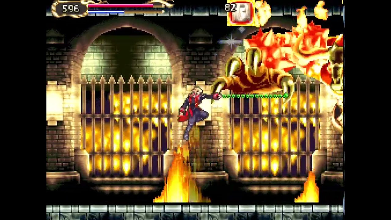 Castlevania: Portrait of Ruin | Aguni boss fight