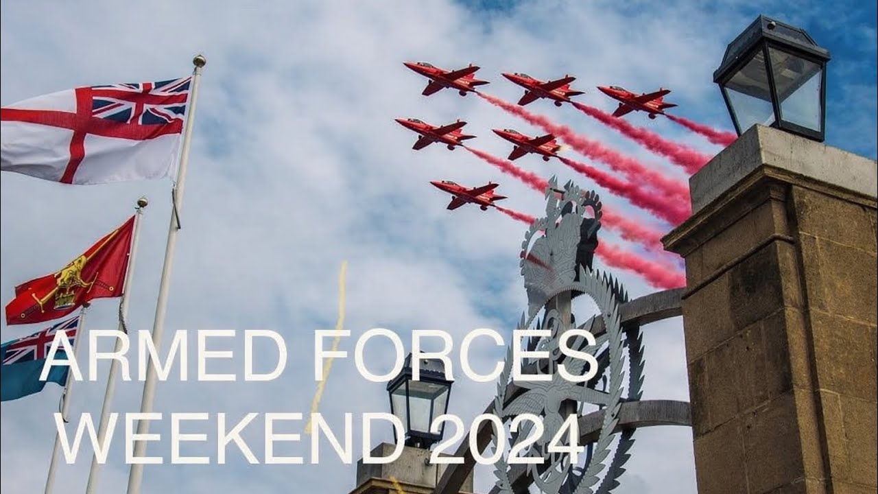 RED ARROWS , RAF TYPHOON DISPLAY , ARMED FORCES CLEETHORPES 2024