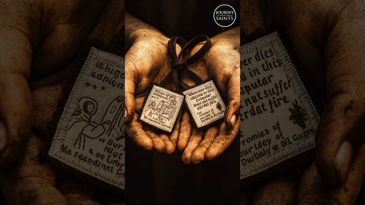 &iexcl;Milagro del escapulario marr&oacute;n! #shorts