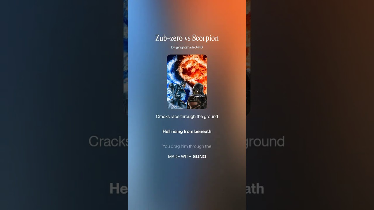 Zub-zero vs Scorpion
