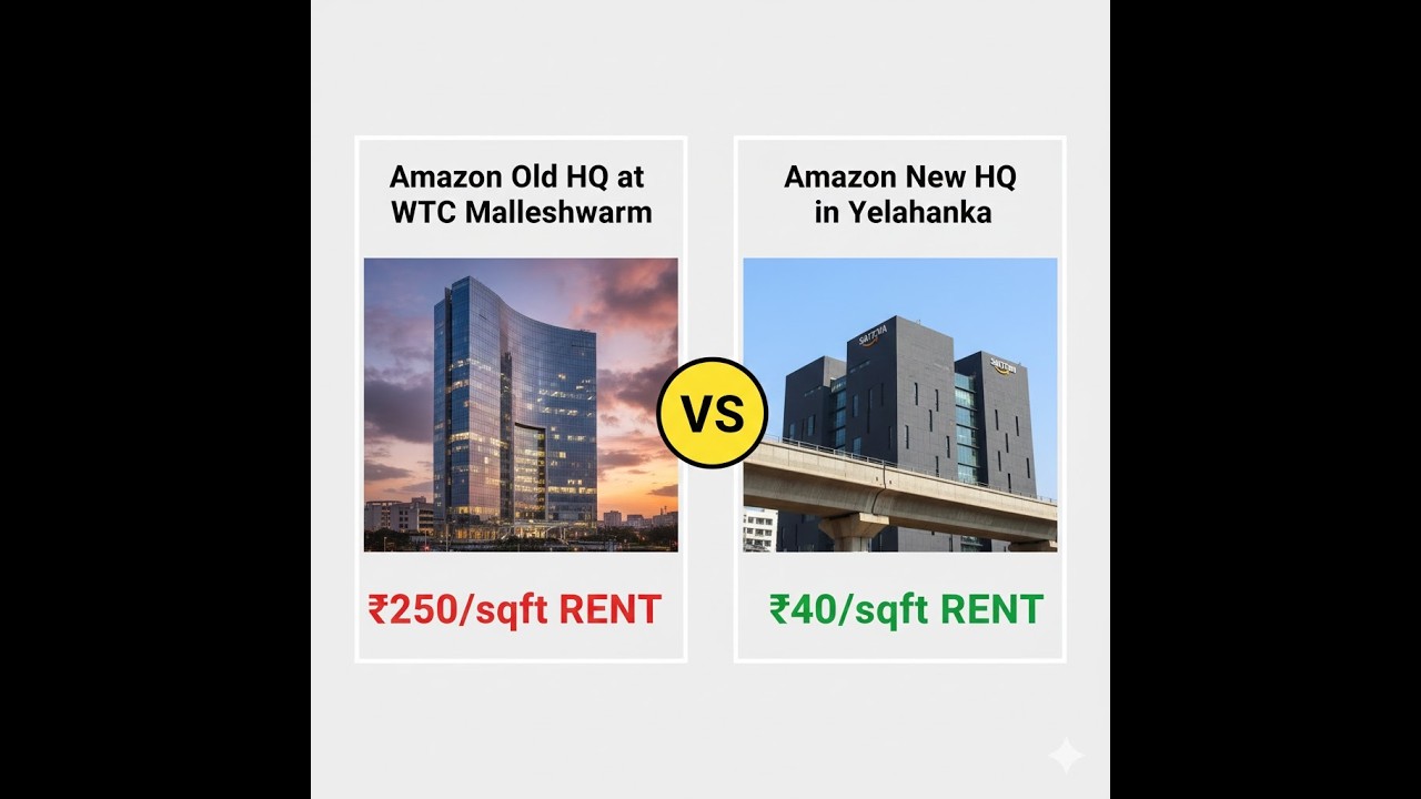 Why Amazon Moved Its India HQ to Sattva Horizon | Vaishnavi–Sattva Knowledge Center Explained