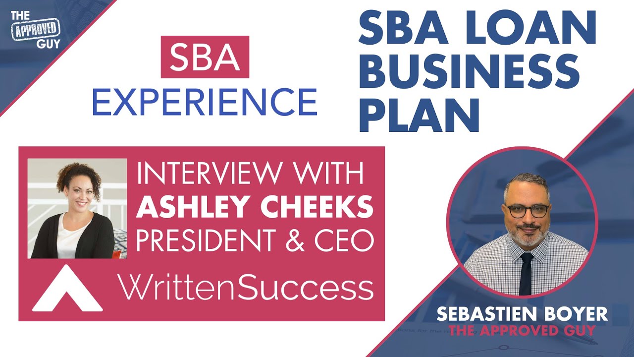 🇺🇸 SBA LOAN BUSINESS PLAN EXPERT ASHLEY CHEEKS INTERVIEW