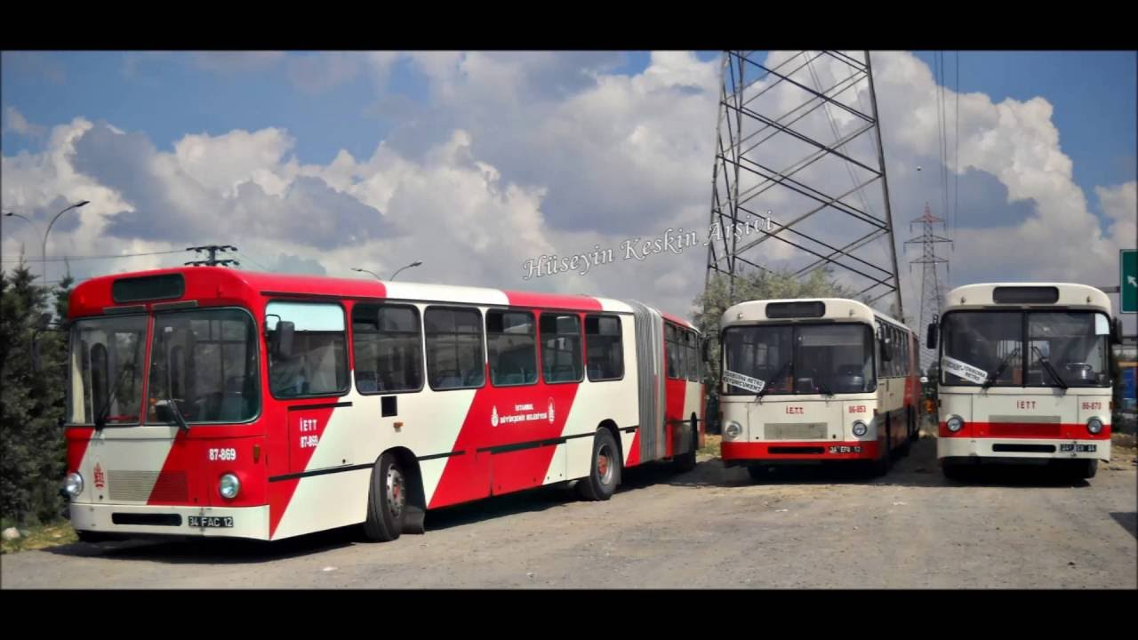 İETT'nin MAN SG 220 Körüklü Otobüsleri