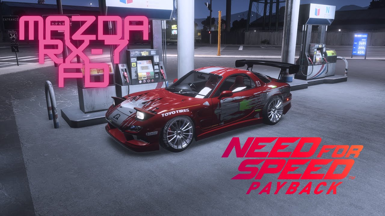 Nfs Payback~ Mazda Rx7(Toretto) Build