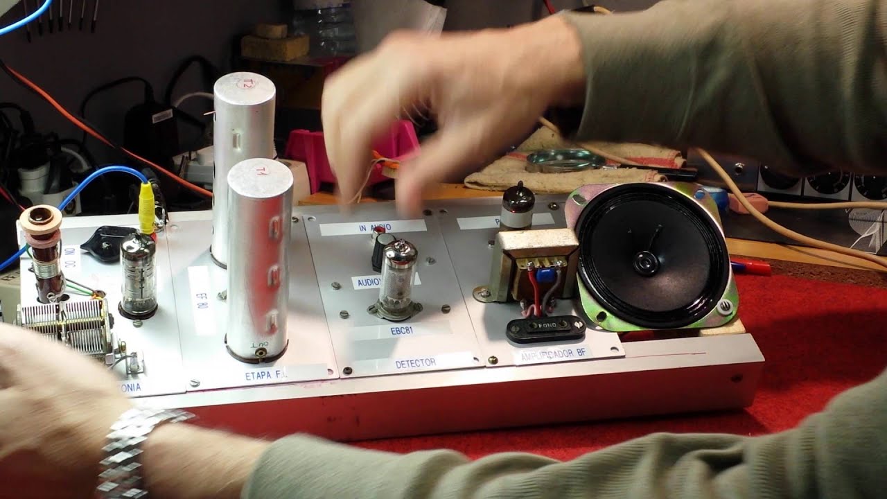 TUTORIAL 6. AMPLIFICADOR AUDIO RADIO SUPERHETERODINO