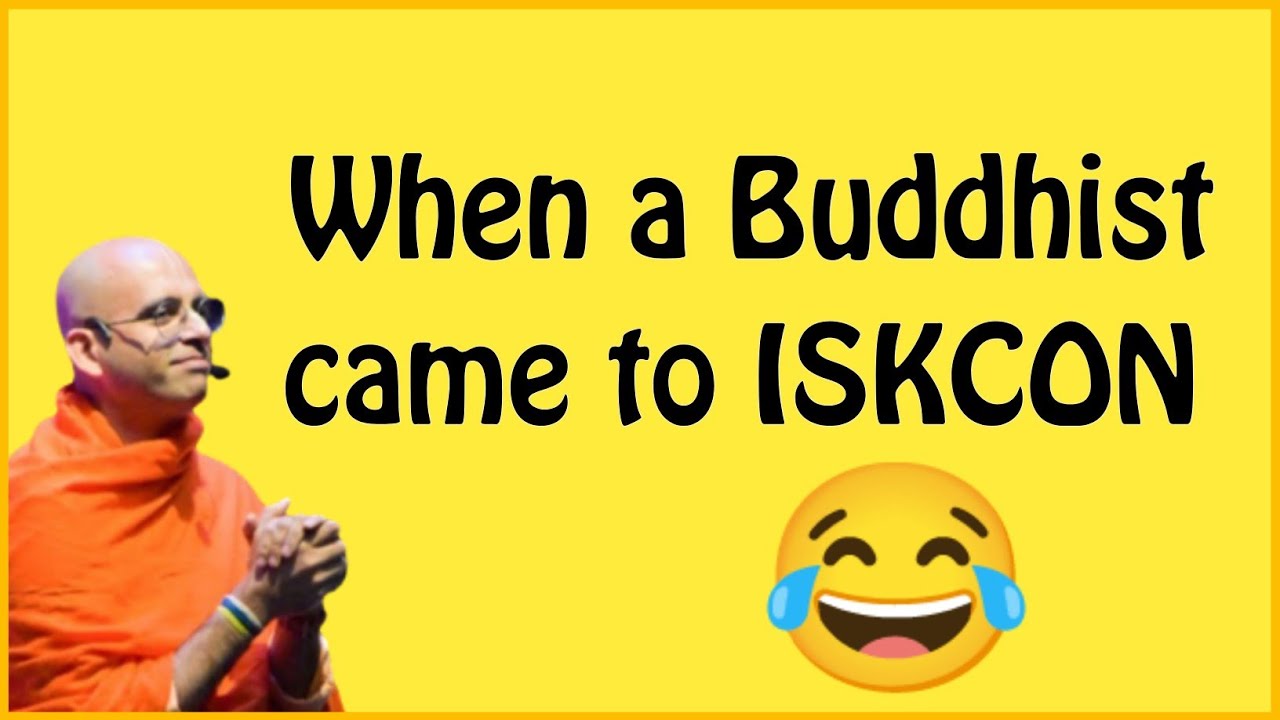 When a Buddhist came to ISKCON😂😂 #shorts #buddhist
