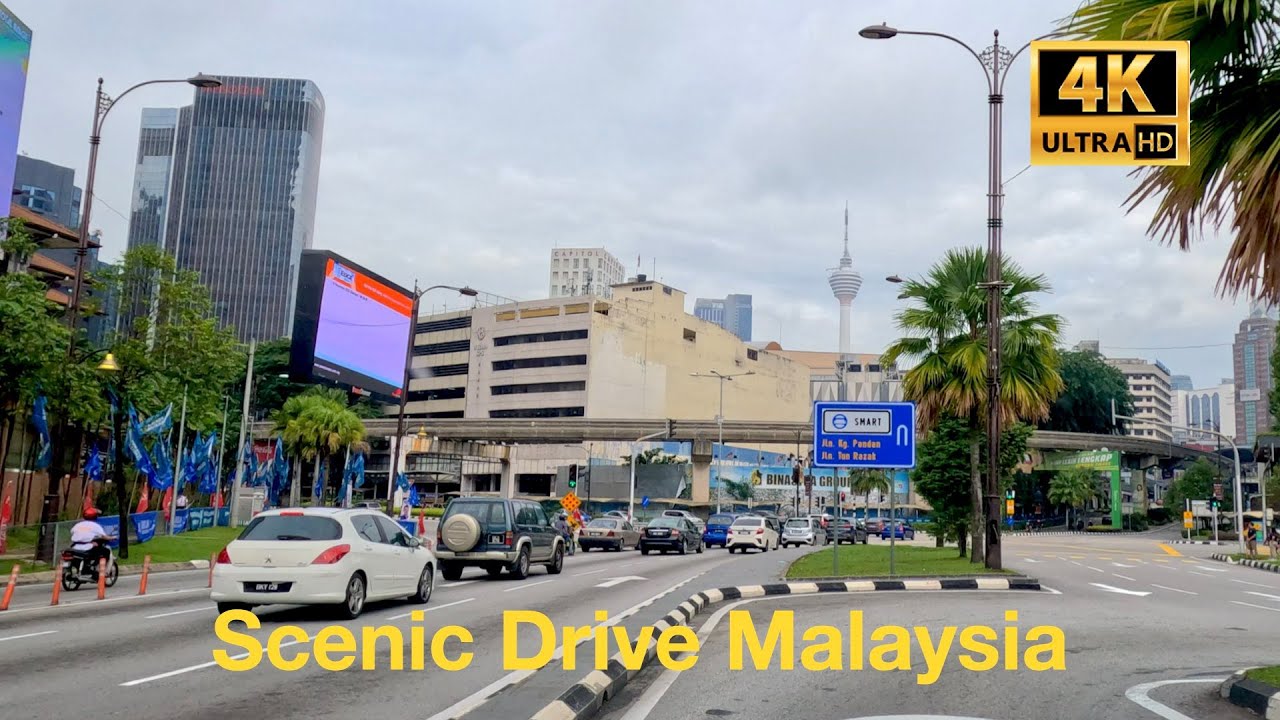 Scenic Drive Malaysia Kuala Lumpur To Genting Highlands in 4K