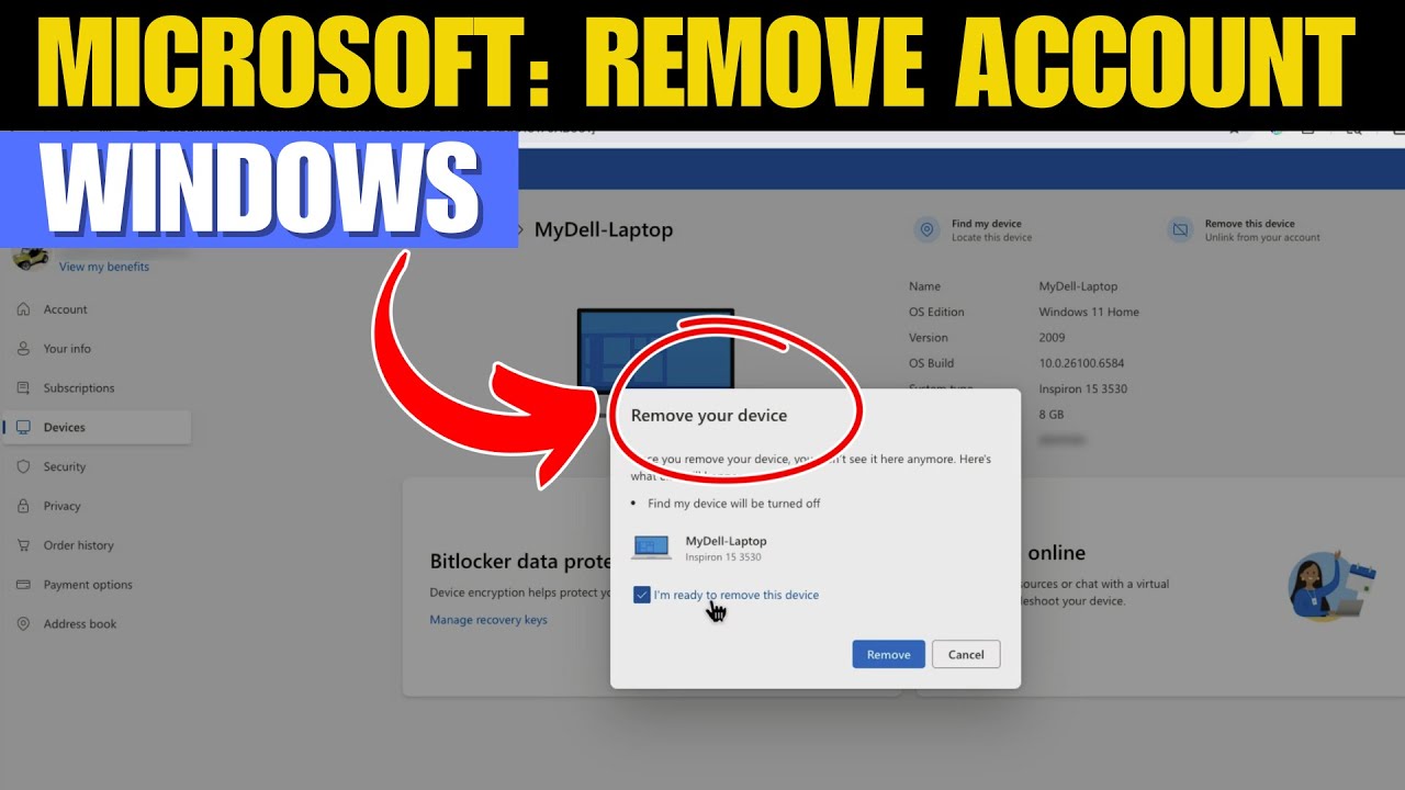 Как удалить устройство из учетной записи Microsoft &mdash; пошаговое руководство