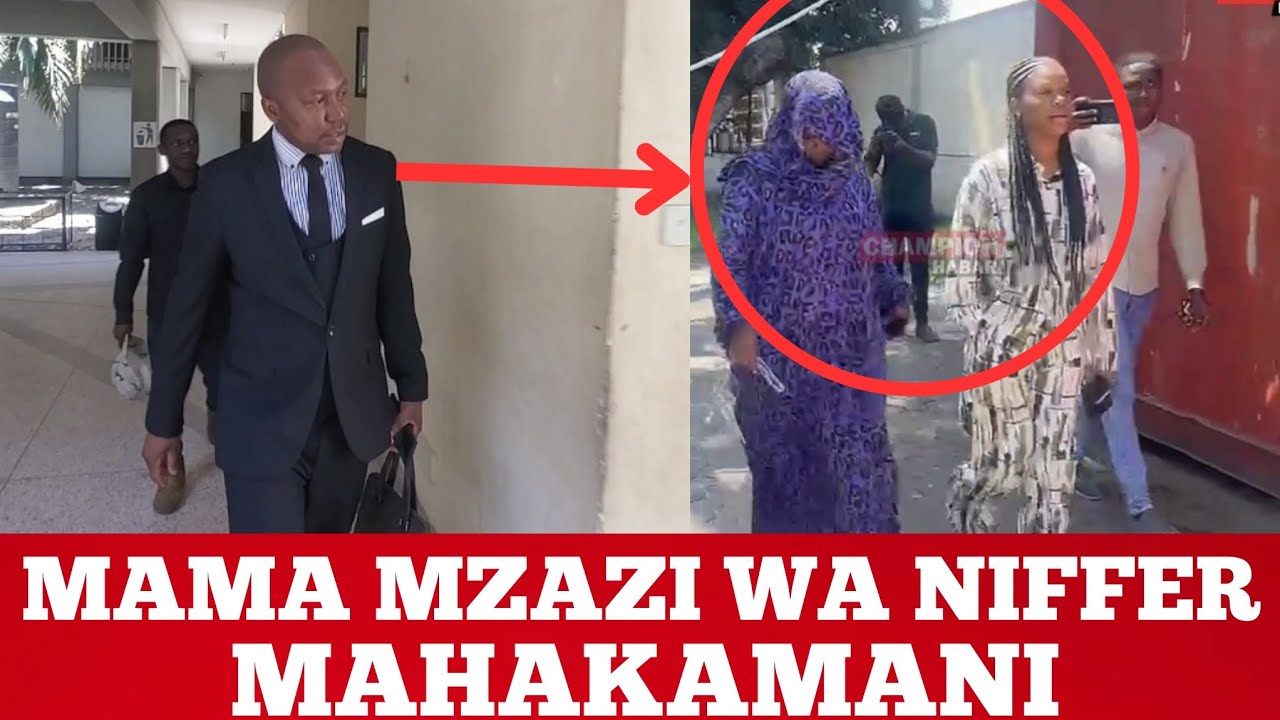 MAMA NIFFER NA WAKILI KIBATALA WAFIKA MAHAKAMANI KISUTU