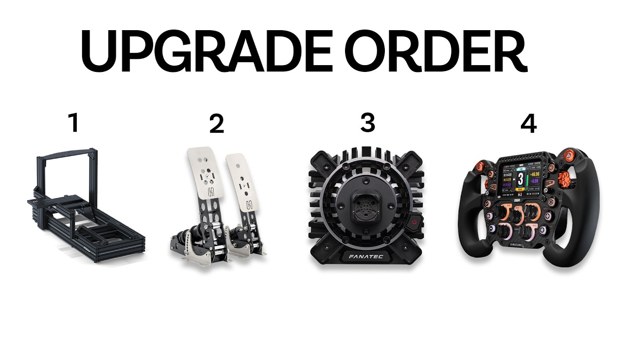 the only valid simracing upgrade order