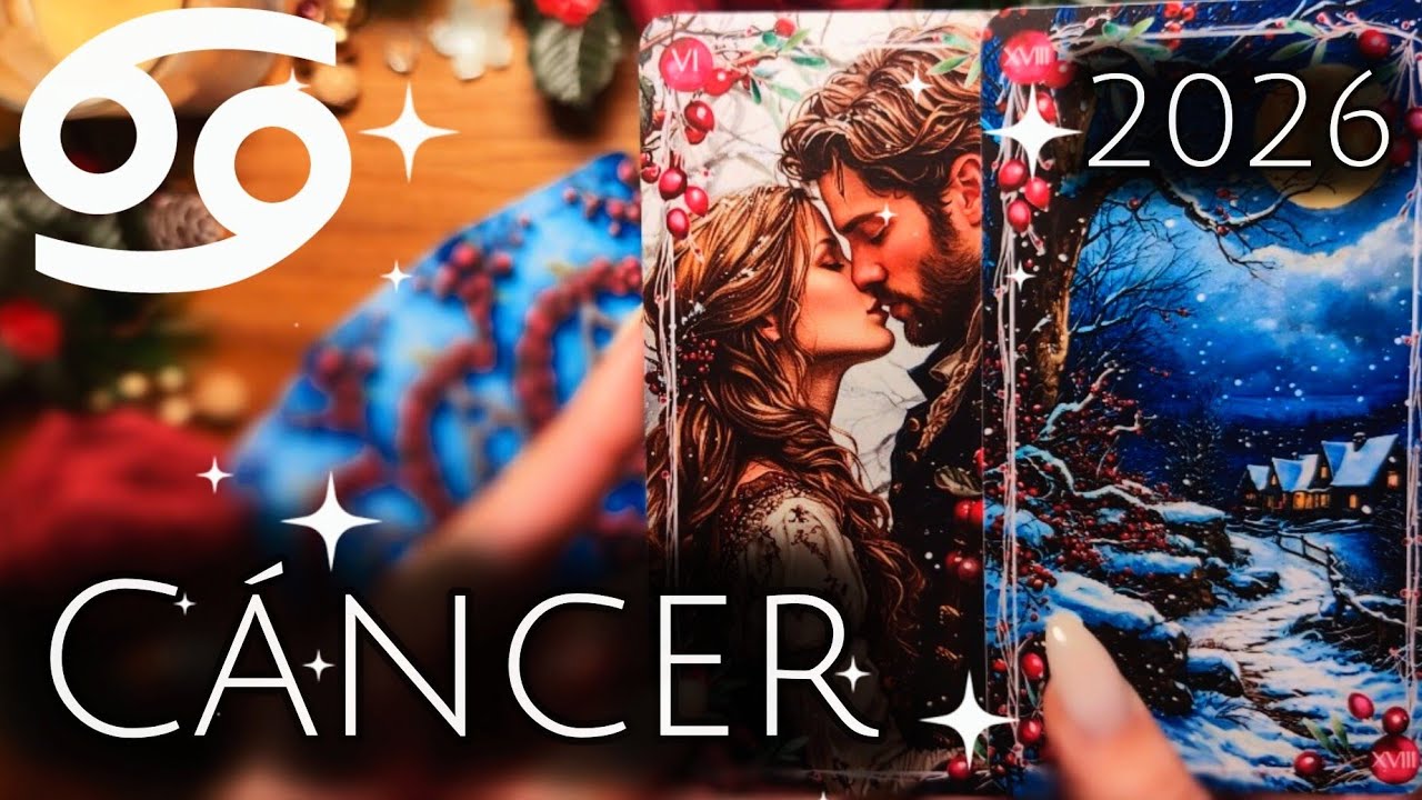 CÁNCER ♋️ ESTE 2026 VA A SER HISTÓRICO 😳✨3 BENDICIONES MARCAN UN ANTES Y UN DESPUÉS💖Tarot Amor Enero