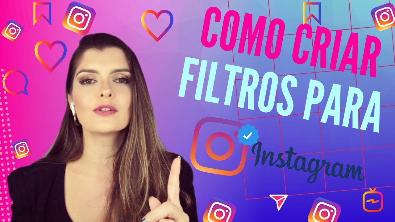 COMO CRIAR FILTRO PARA INSTAGRAM - RÁPIDO e FÁCIL