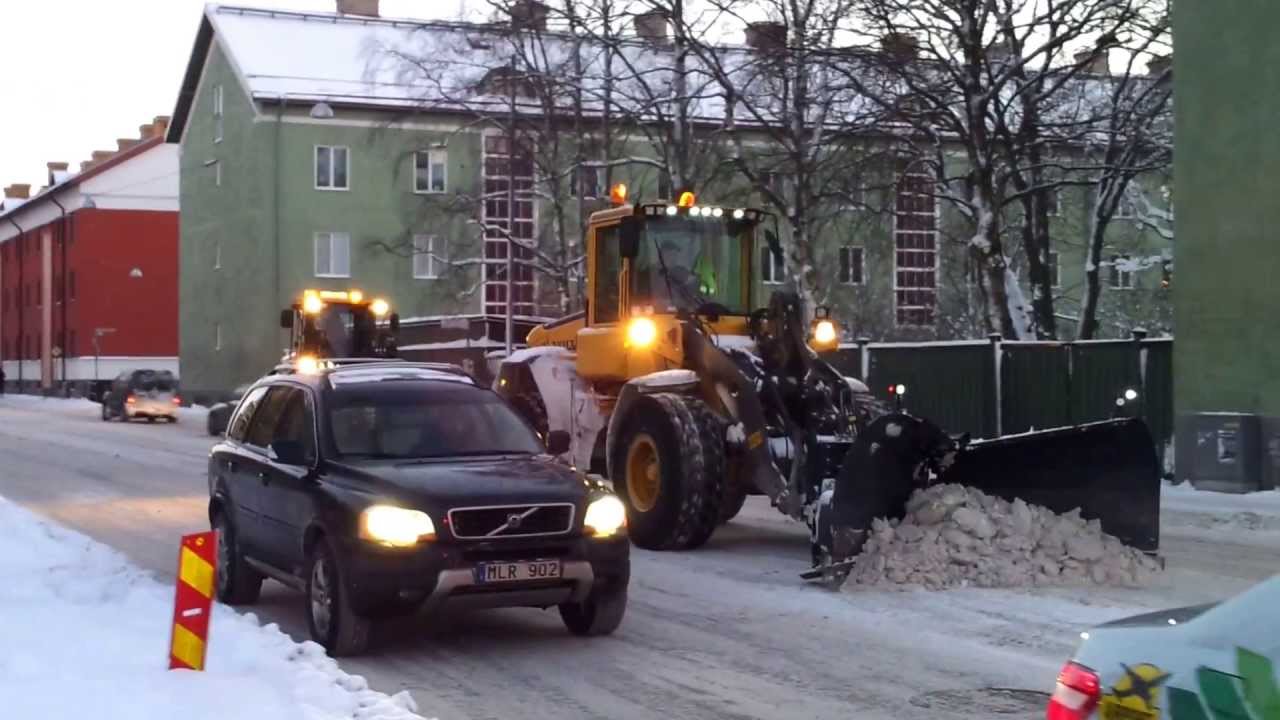 Effektiv snöröjning i Uppsala / Efficient snow removal in Uppsala