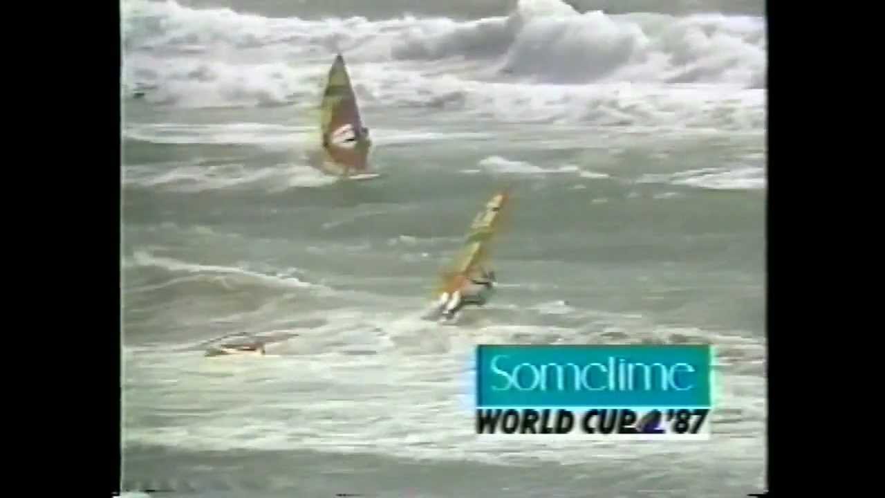 Sometime World Cup 87 Slalom Final Race under 40 knots!!