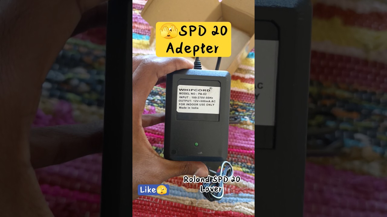 Spd20 original adepter😀 // 
