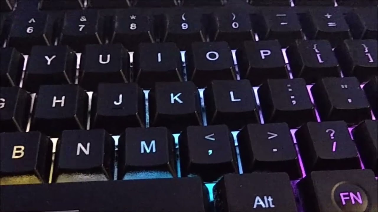 Redragon S101 Wireless Gaming Keyboard and Mouse Combo, RGB LED Backlit Keyboard review
