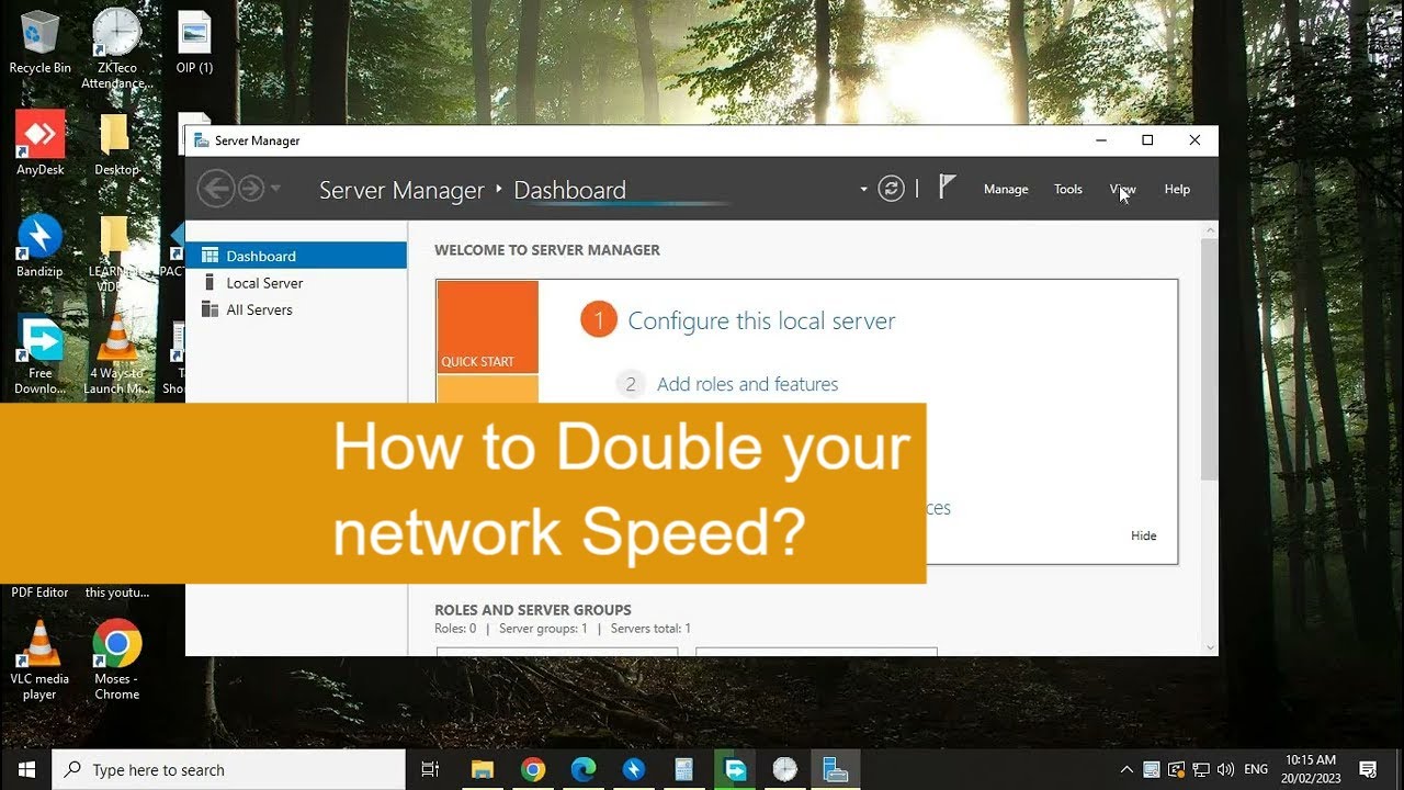How to Double your Network or Internet Speed with NIC Teaming?: Windows Server 2022