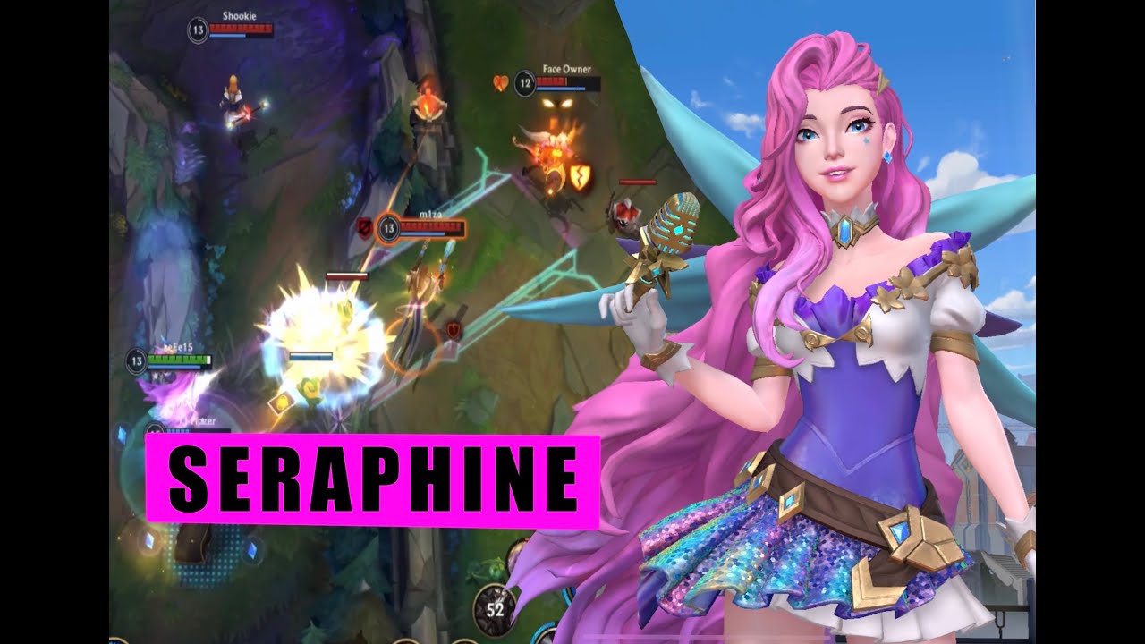 SERAPHINE SUPPORT | GAMEPLAY (BUILD & RUNES) | WILD RIFT