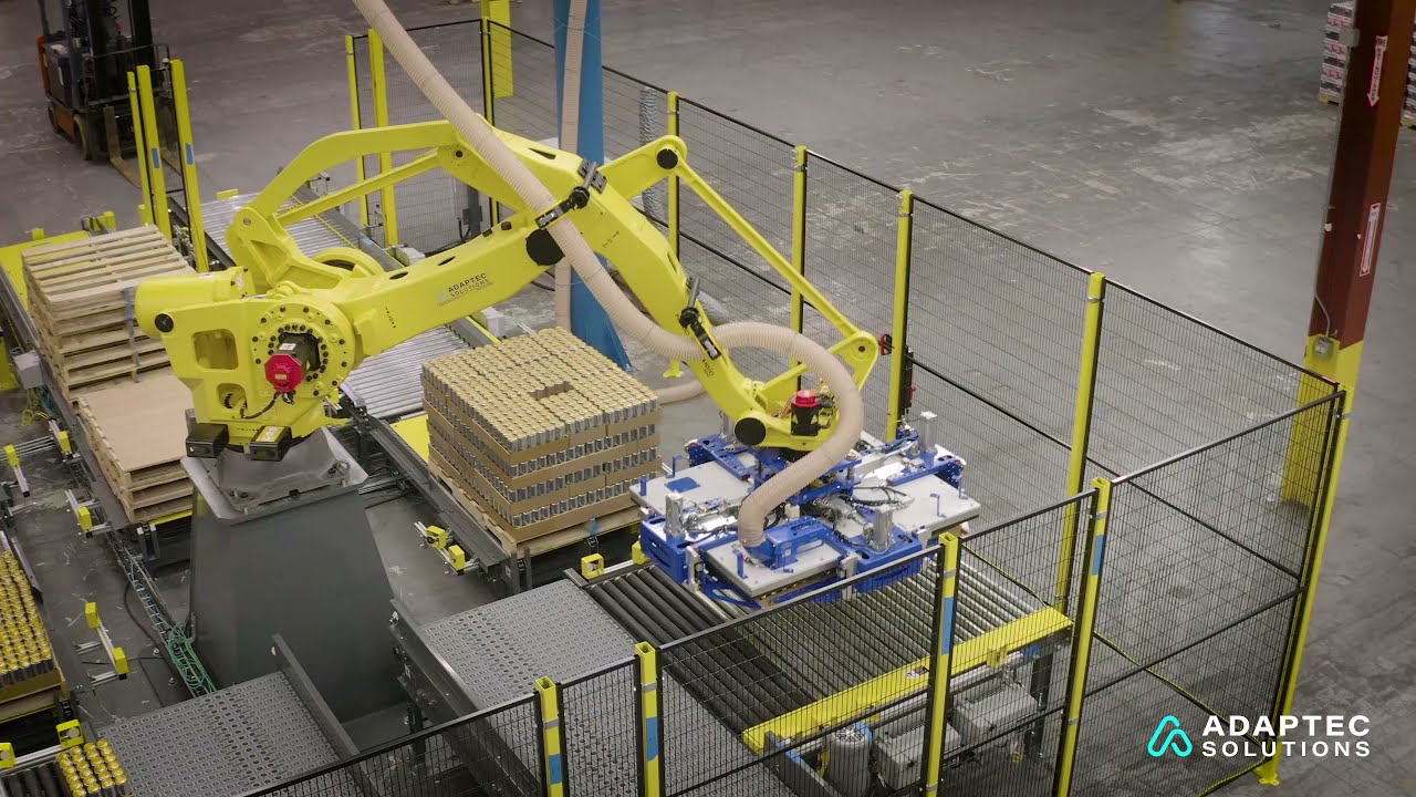 Beverage Variety Packing System Integration - Adaptec Solutions
