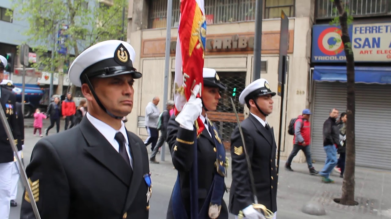 APOLINAV 2019, 19 de Septiembre, Pasacalle Santiago Centro